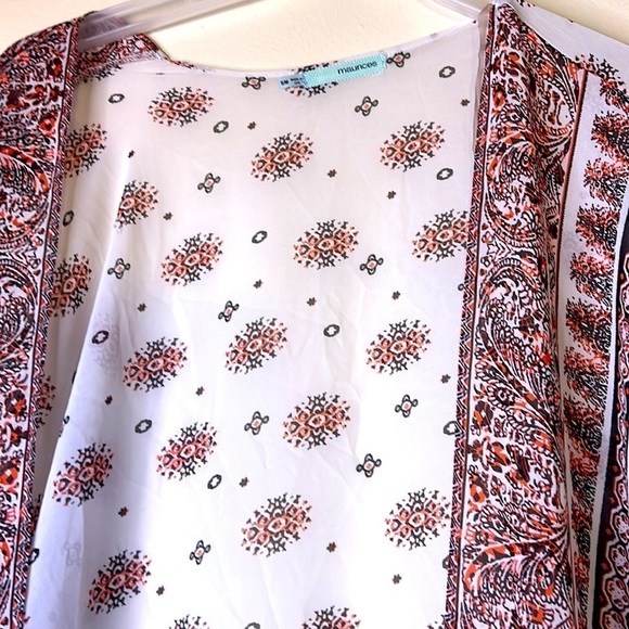 Maurice floral print kimono size S/M. - Picture 2 of 3